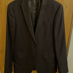jf j.ferrar Dark Gray Men's Suit Jacket